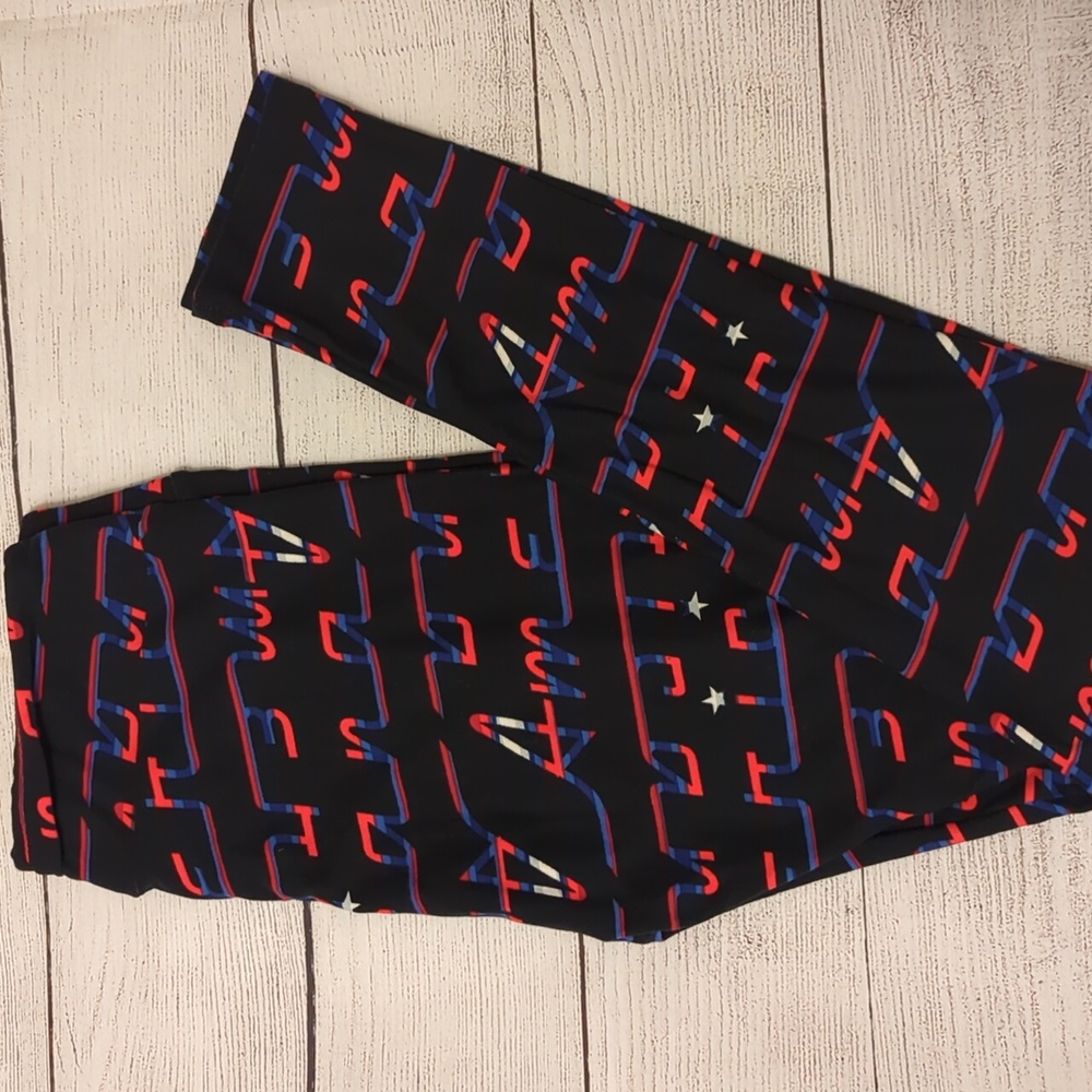 Lularoe OS NWOT Leggings multi-colored